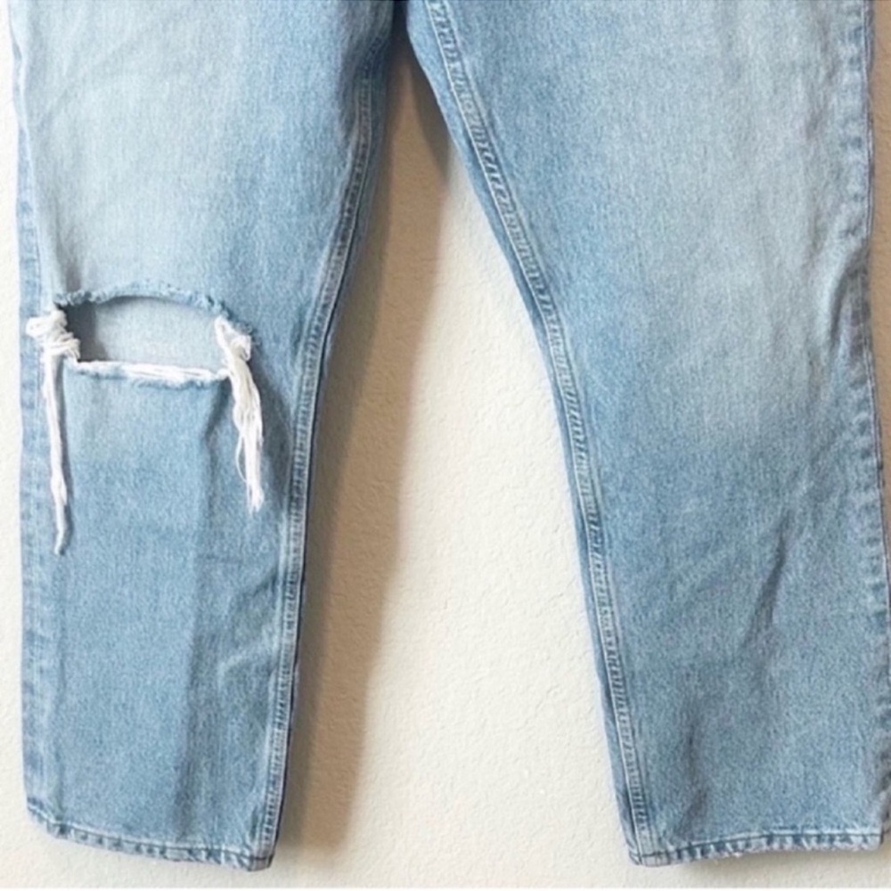 Agolde button fly high rise straight jeans - Picture 10 of 16